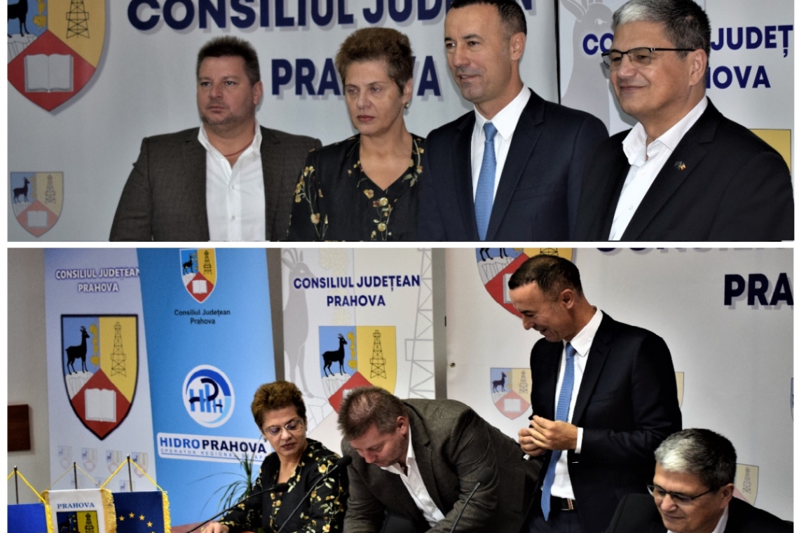 Investiții de 690 milioane de euro, în rețelele de apă și canal din Prahova. 85% sunt fonduri europene nerambursabile