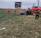 FOTO Accident teribil pe DN1, în zona Păulești. Au murit două persoane 