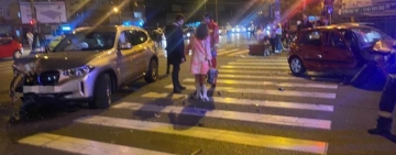 FOTO  Accident grav pe Șoseaua Nordului. O persoană, transportată la spital