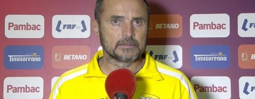 Antrenorul Nae Constantin, dezamăgit după partida cu Unirea Slobozia