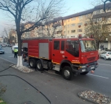 FOTO Incendiu la o cofetări din Câmpina