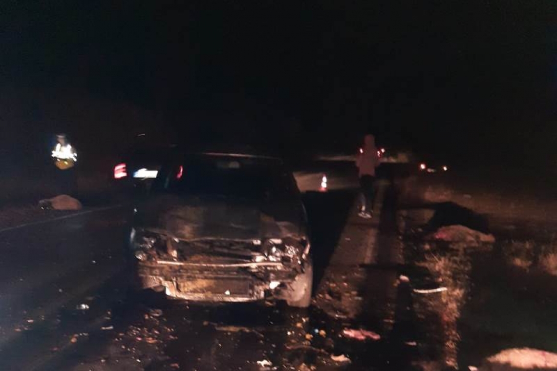 Accident cu victime la Albești! Un tânăr a spulberat cu mașina o turmă de oi