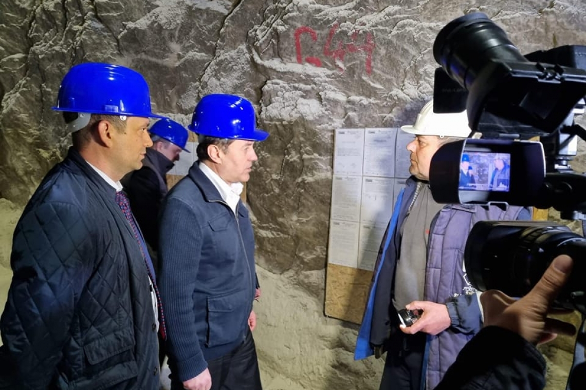 Deputatul Bogdan Toader, președintele PSD Prahova: Mina de sare de la Salina Slănic intră în proces de modernizare!