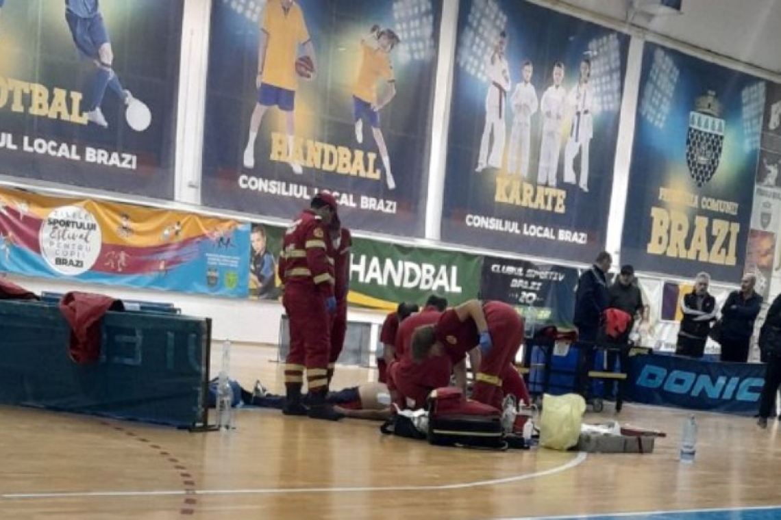 O persoană a murit în timpul unei competiții sportive desfășurate în comuna Brazi