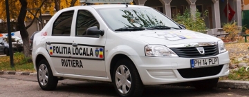 Accident pe Bulevardul Republicii. Unul dintre șoferi a fugit, dar a fost găsit de un echipaj al Poliției Locale Ploiești