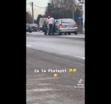 VIDEO Scandal în trafic pe  strada Ștrandului din Ploiești