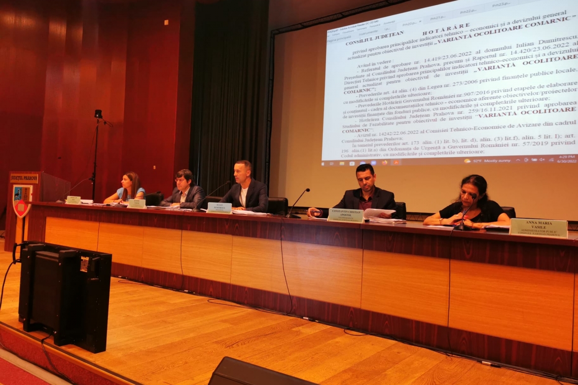 Bugetul județului Prahova, axat pe investiții în 2023