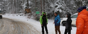 Sinaia se află sub COD PORTOCALIU de ninsori abundente și viscol!