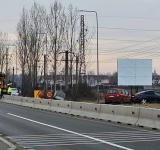 Au fost montate separatoare de sens pe DJ102, la ieșirea din Ploiești