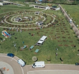 FOTO Acțiune de împădurire a Parcului Municipal Vest de Ziua Pământului