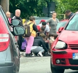 O fetiță de 11 ani, lovită de mașină. S-ar fi aflat pe trecerea de pietoni