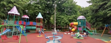 FOTO Cum arată locul de joacă din parcul Mihai Eminescu