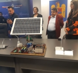 Echipa de robotică, în vizită la Primăria Ploiești 