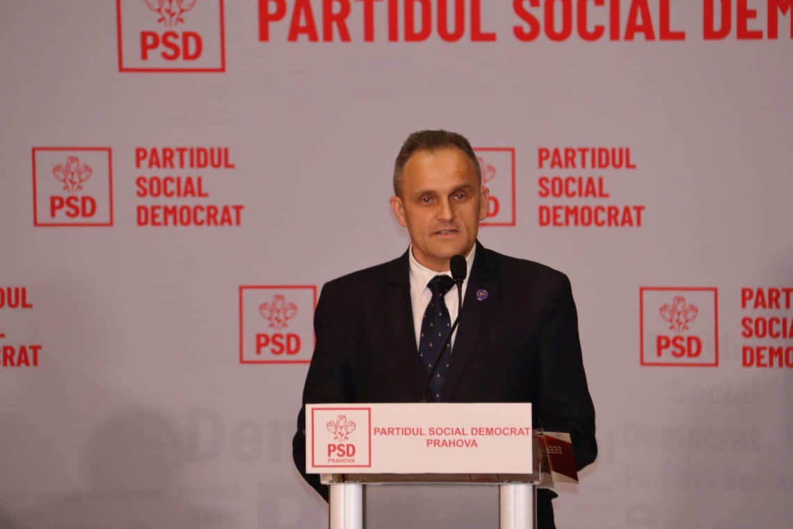 Virgiliu Nanu, președinte al PSD Prahova: Această responsabilitate nu este una ușoară, dar sunt pregătit să fac față provocărilor