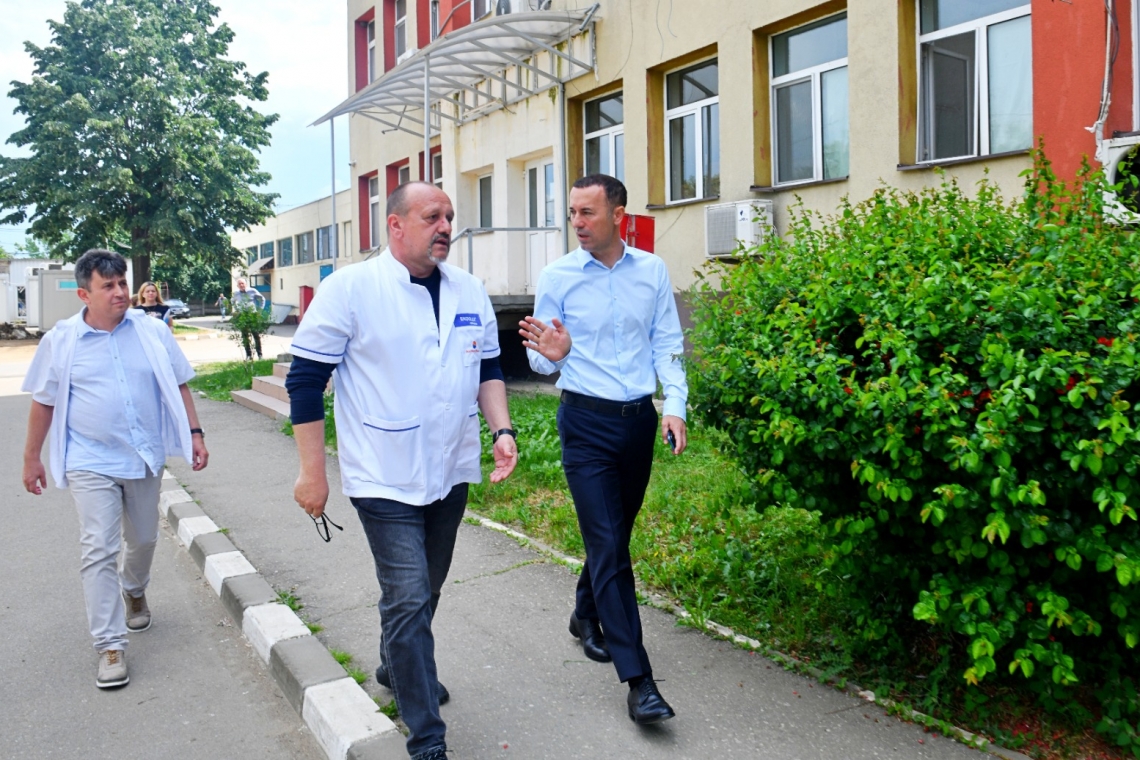 Iulian Dumitrescu, președinte CJ Prahova: Până la sfârșitul anului, punem la punct Ambulatoriul integrat al Spitalului Județean de Urgență Ploiești