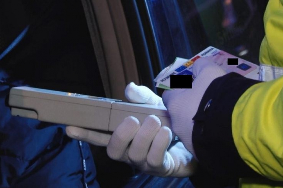 Șofer din Prahova prins beat criță la volan după ce oamenii au sunat la Poliție