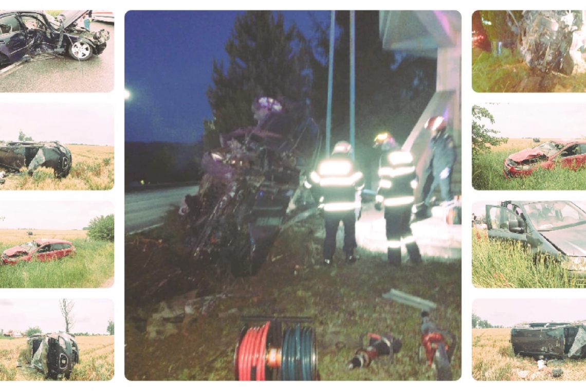 Weekend negru pe drumurile din Prahova. Au avut loc trei accidente cumplite