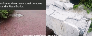 Primăria Ploiești: Continuăm modernizarea VS Ploieștenii: Kitsch sinistru