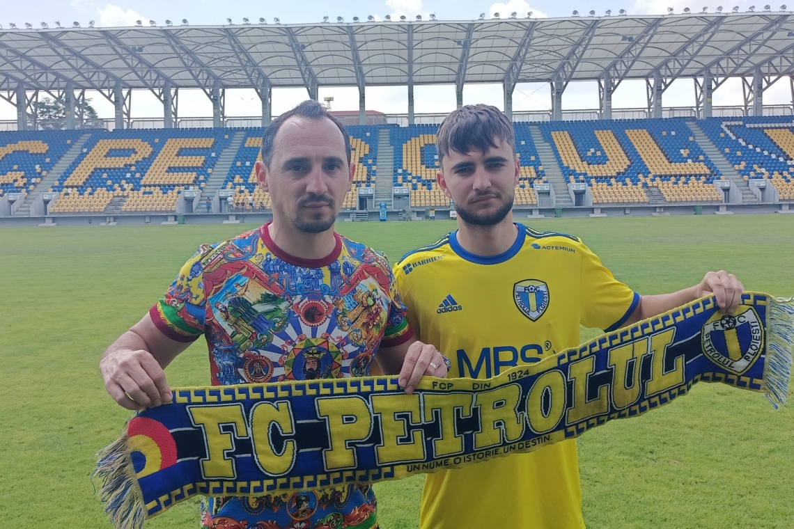 Zoran Mitrov a semnat cu Petrolul Ploiești: Mă bucur foarte mult că am ajuns la o echipă de mare tradiție