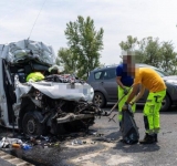 FOTO| Accident mortal pe autostrada M1, direcți Viena. Șoferul se pare că era din Prahova 