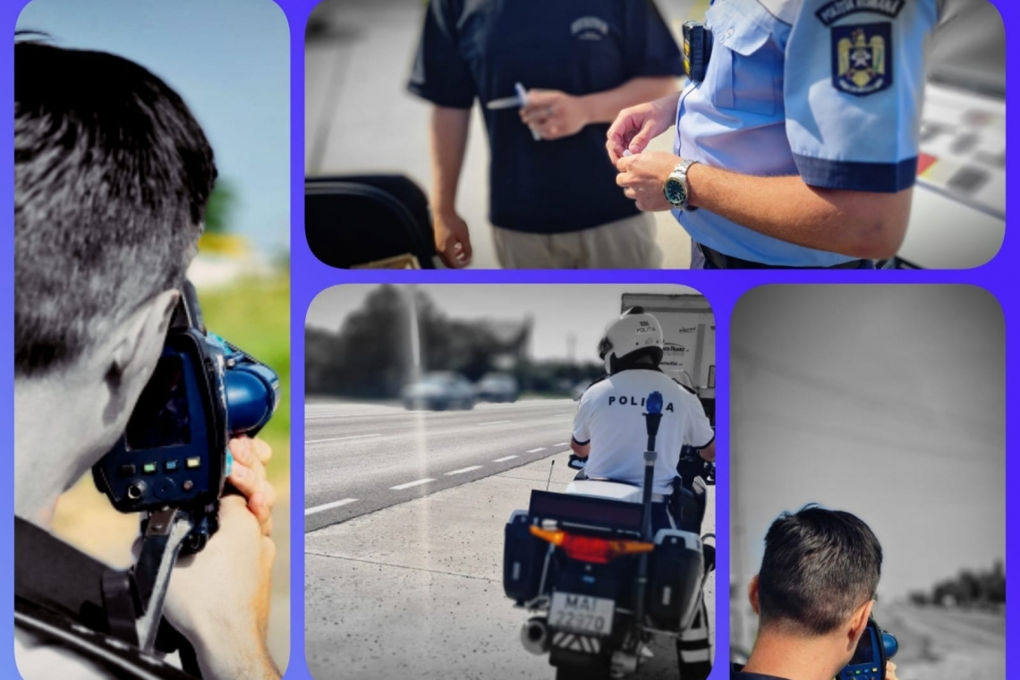 Razie a Poliției Rutiere pe DN 1B, Ploiești - Buzău