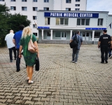 VIDEO Prefectul PSD Virgiliu Nanu, în control inopinat la un centru medial din Băicoi