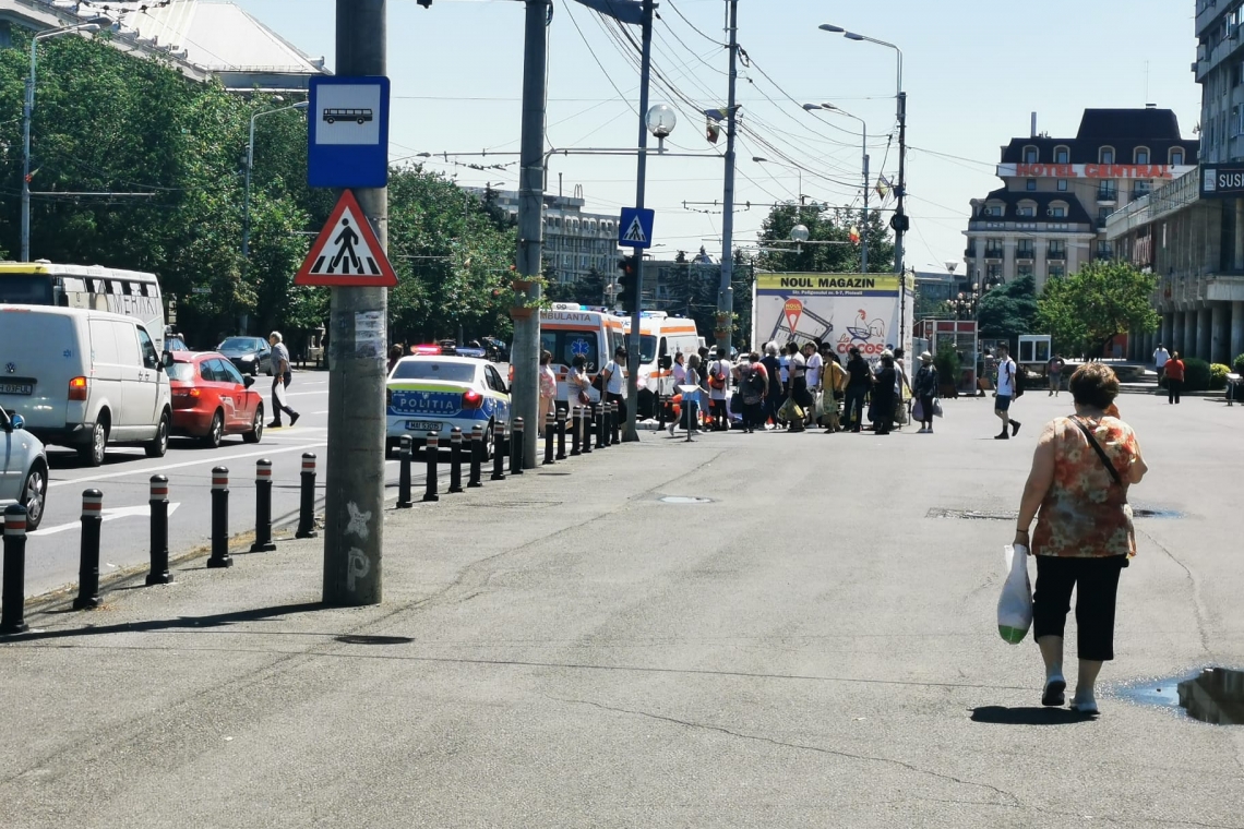 O ploieșteancă, victimă a caniculei! A murit pe stradă, în centrul Ploieștiului