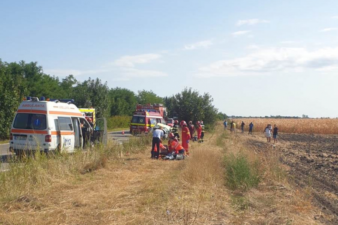 FOTO&VIDEO| Accident mortal la Albești Paleologu