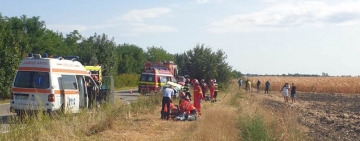 FOTO&VIDEO| Accident mortal la Albești Paleologu