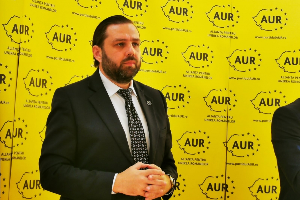 Alexandru Săraru, reprezentant AUR:România este în faliment! Nu a reușit să absoarbă nici măcar banii din PNRR pe care îi meritam