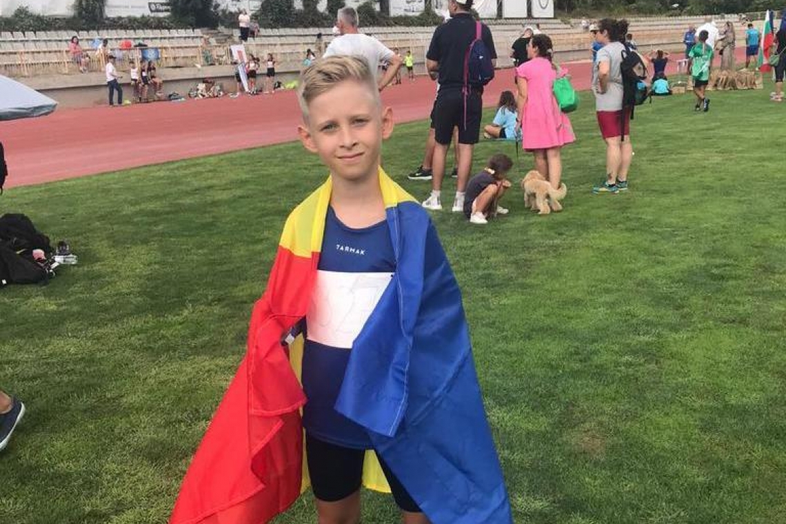 Christian Dragomir, micuțul care reprezintă Ploieștiul în lumea atletismului