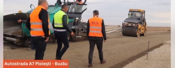 Prefectul PSD, Virgiliu Nanu, în vizită pe șantierul autostrăzii A7