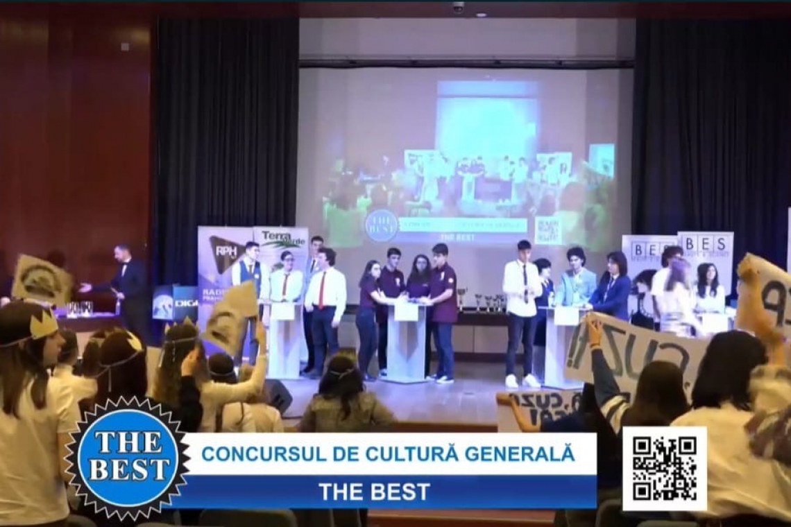 Concursul de cultură generală pentru liceeni "The Best" și-a desemnat câștigătorii