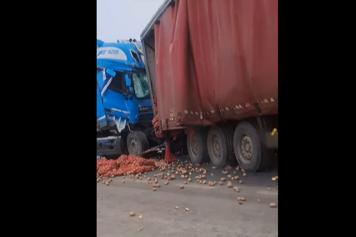 Accident pe DN 1, la Bănești. Trafic restricționat pe sensul Brașov-Ploiești