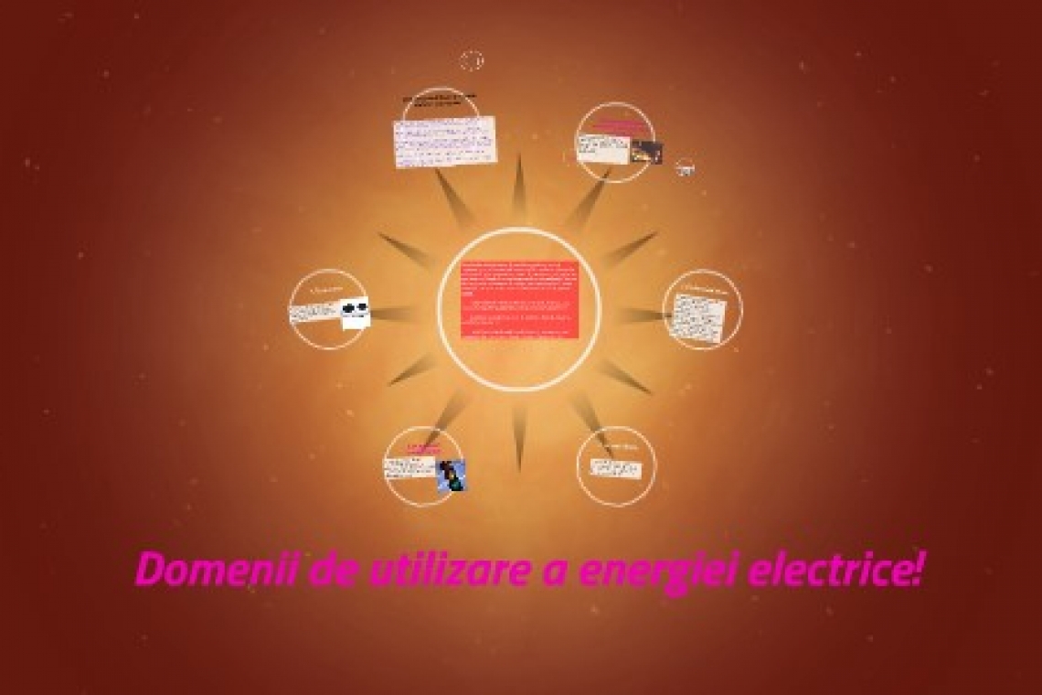 Domenii de utilizare a energiei
