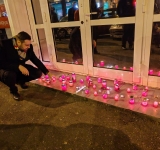 Aproximativ 300 de membri AUR au protestat în fața sediului PSD Prahova