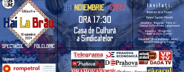 „Hai la Brâu!” A doua ediție a spectacolului folcloric organizat de „Brâu Muntenesc” va avea loc pe 16 noiembrie 2024